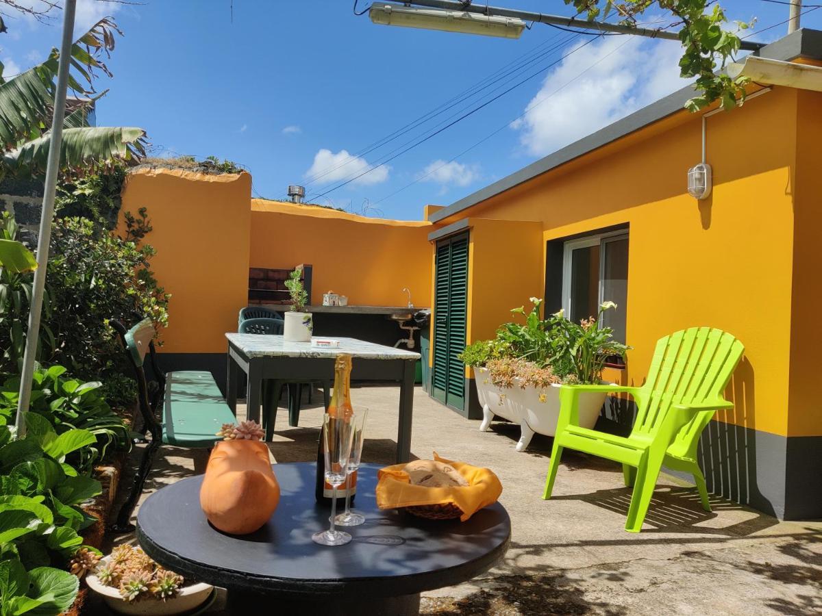 Casa Amarela De Santana Villa Ribeira Grande Exteriör bild